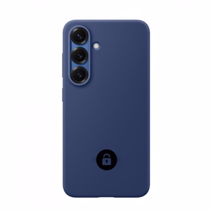 Силиконовый чехол для Samsung S918 S23 Ultra / тёмно-синий / в упаковке