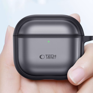 Tech-Protect Silicone Ümbris jaoks AirPods Pro 3 - Matte Must