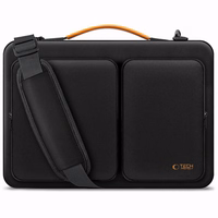 Tech-Protect Defender Bag jaoks 15-16 Laptop - must and oranž
