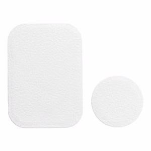 Badget jaoks magnet car hoidja leather valge