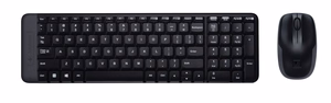 Logitech G MK220 klaviatuur RF juhtmevaba QWERTY US International must