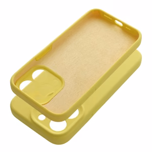 Ümbris Silikoon 2mm jaoks IPHONE 16 Pro Max lemon