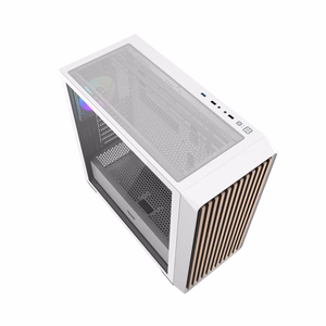 Darkflash DS900WD ATX arvutikorpus (valge) + 4 ventilaatorit