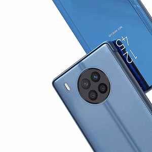 Clear View Case чехол для Huawei nova 8i чехол с клапаном чёрный