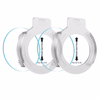 Tech-Protect Easy Set+ 2-pack karastatud klaas jaoks Huawei Watch GT 5 41 mm - läbipaistev
