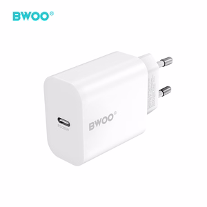 BWOO wall laadija CDA233 PD 20W 1x USB-C with USB-C - USB-C kaabel valge