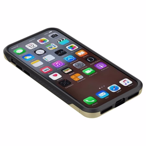 Zizo Star Diamond Hybrid ümbris seadmele iPhone X, kuldne ja must