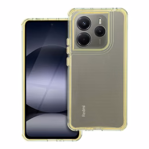 MATRIX CLEAR Ümbris jaoks XIAOMI Redmi Note 14 5G kollane