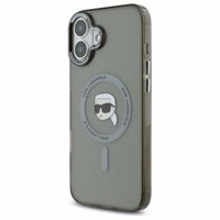 Karl Lagerfeld IML Metal Karl Head MagSafe iPhone 16 Plus Ümbris - must