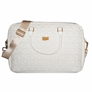 Wonder Briefcase Laptop 15-16 inches pico quilted beige