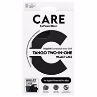 CARE by PanzerGlass Feature Tango 2in1 Wallet MagSafe Ümbris jaoks iPhone 16 Pro Max - Must