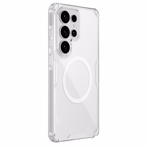 Nillkin Nature TPU Pro чехол совместимый с MagSafe для Samsung Galaxy S26 Ultra белый