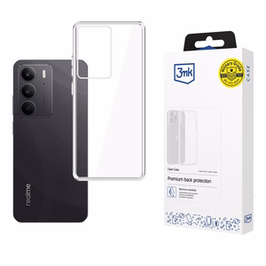 3mk Clear Ümbris jaoks Realme C75 - Läbipaistev