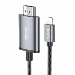 Kaabel Hoco UA27 Lightning to HDMI 2.0m hall
