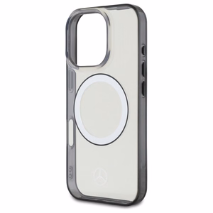 Mercedes Printed Logo MagSafe Ümbris jaoks iPhone 16 Pro Max - Clear