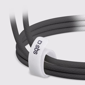 SBS TECABLETISSUETCK USB-C - USB-C 1.5m 60W braided kaabel - must