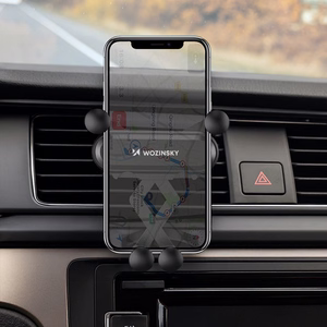 Wozinsky gravity car phone hoidja jaoks air vent must (WCH-05)