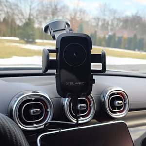 Blavec Car hoidja BHC-03 15W with induction charging to windshield (BHC03-WIB) must
