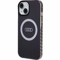 Audi IML Big Logo MagSafe ümbris jaoks iPhone 15 / 14 / 13 - must