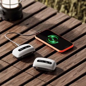 BoboVR BM60-2 6500 mAh akukomplekt, 2 tk, mudelitele BoboVR M3 Pro+ ja BoboVR M3, koos laadimisjaamaga, valge