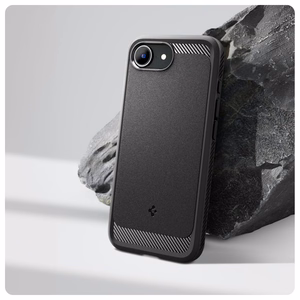 SPIGEN ümbris CORE ARMOR MAG compatible with MagSafe jaoks IPHONE 16E matte must
