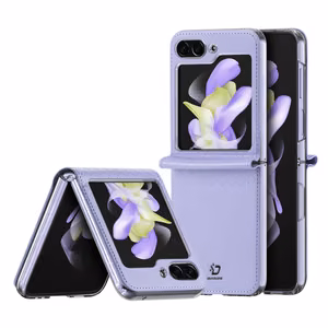 Dux Ducis Bril leather ümbris jaoks Samsung Galaxy Z Flip 5 5G - lilla