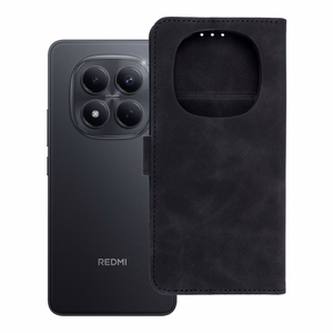 TENDER Book ümbris XIAOMI Redmi Note 15 5G musta värvi jaoks