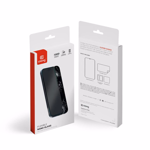 Crong Nano Glass purunemiskindel hübriidne ekraanikaitse seadmele iPhone 16 Pro