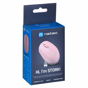 NATEC STORK hiir kodu RF juhtmevaba + USB Type-A optiline 1600 DPI