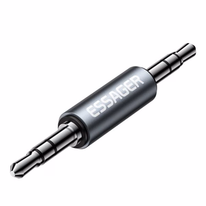 Adapter Essager AuX must (In: Male AUX / Out: Male AUX)