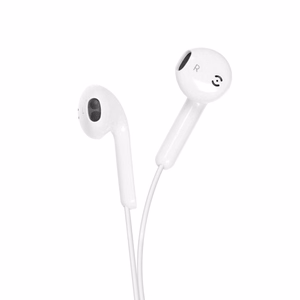 Wire earbuds Lightning Forcell F-Audio HR-ME25 valge