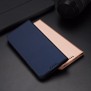 DUX DUCIS wallet ümbris SKIN PRO jaoks REDMI 12C sinine