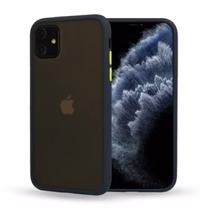 Vennus Color Button Bumper jaoks Samsung Galaxy A20S Tumesinine