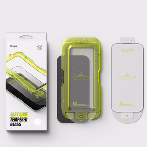 Ringke Easy Slide закалённое стекло 2 шт. для iPhone 17 Air - чёрный