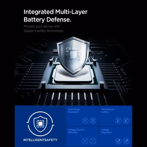 Spigen Essential EE472EU-GAN 2 pordiga 47 W seinalaadija – tumehall