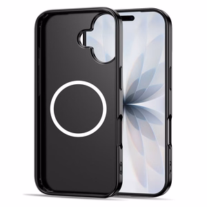 Tech-Protect Lamano MagSafe ümbris jaoks iPhone 16 - must and punane