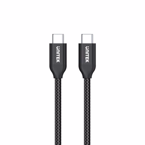 Unitek C14059BK USB kaabel 2 m USB C must