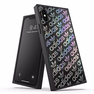 Adidas OR Square Ümbris jaoks iPhone X / Xs - must