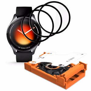 Tech-Protect Easy Set Flex+ 3-pakk hübriidklaas Xiaomi Watch 5 must