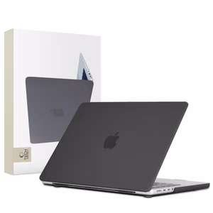 Tech-Protect SmartShell ümbris jaoks MacBook Pro 14" M1 / M2 / M3 2021-2024 - matte must