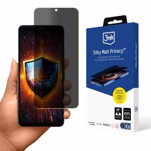 3mk Silky Matt Privacy Ekraanikaitse jaoks Motorola Moto G06 / Moto G06 Power