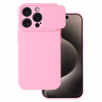 Camshield Soft jaoks Iphone 15 Pro Max Light roosa