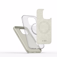 Tech-Protect Silicone PU MagSafe iPhone 16 Pro Ümbris - Beige
