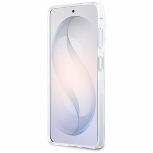 BMW IML Shockproof Metal Logo MagSafe Ümbris for Samsung Galaxy S26 - läbipaistev