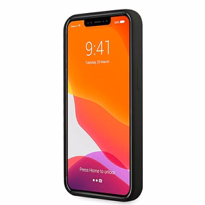 Ferrari FESSIHCP13SBK iPhone 13 mini 5.4" чёрный/чёрный жёсткий чехол Silicone
