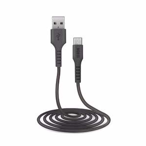 SBS TECABLEMICRO2K Кабель USB-A - Micro-USB 2m - чёрный