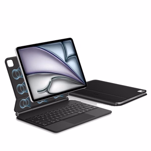 Чехол Tech-Protect Smartcase Magnetic с клавиатурой для iPad Pro 12.9” (2020/2021/2022) / 13” (2024/2025/2026) - чёрный