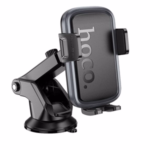 Car phone holder Hoco windshield / dashboard H79 black and gray