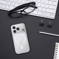 Acrylic Magsafe Ümbris jaoks Iphone 17 Pro Max läbipaistev