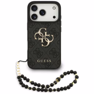 Guess 4G Strap 4G Classic Logo Ümbris jaoks iPhone 17 Pro - Must